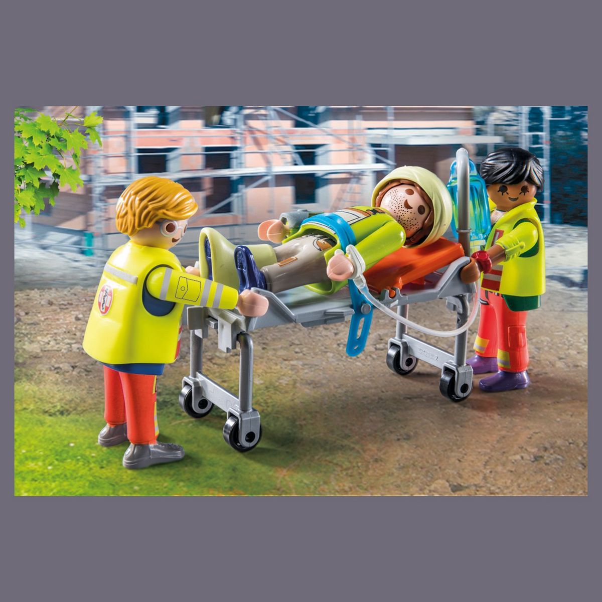 Playmobil City Life Ambulance Avec Effet Lumineux Et Sonore Pcs