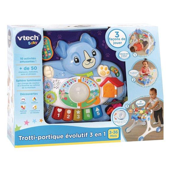 MARCHE BEBE TROTTI-PORTIQUE EVOLUTIF 3EN1 3-36MOIS VTECH 80-604275 - Image 2