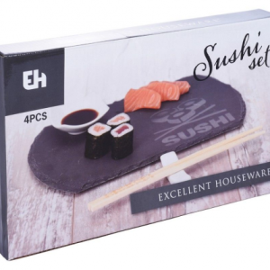Assiette en ardoise pour Sushi