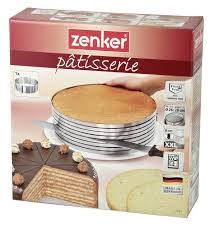 Aide à la découpe de gâteau - 10,24x10,04x3,54 pouces - Zenker 7701