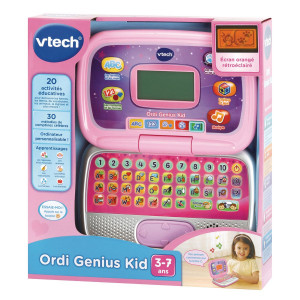 Ordi Genius Kid -Rose-3/7ans