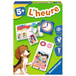 Jeu évolutif l'heure+5ans