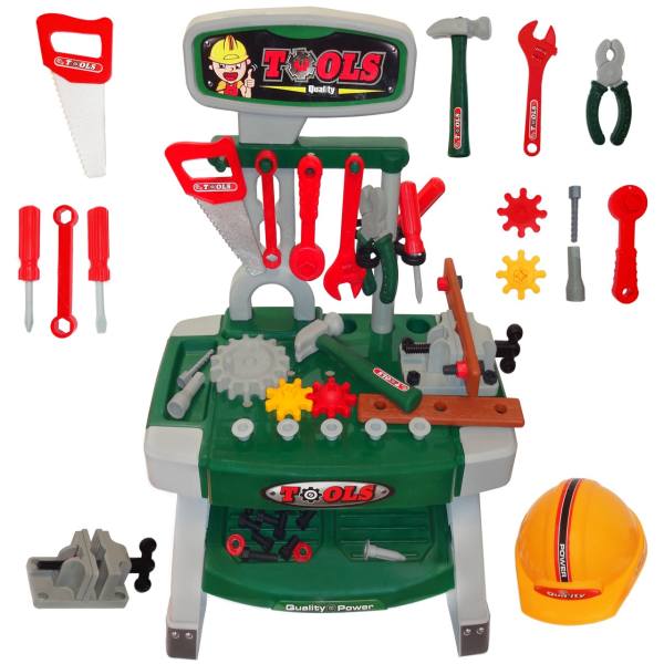 JEU TOOLS OUTILLAGE SET ETABLI +ACCESSOIRES -3ANS PLUS -1062942