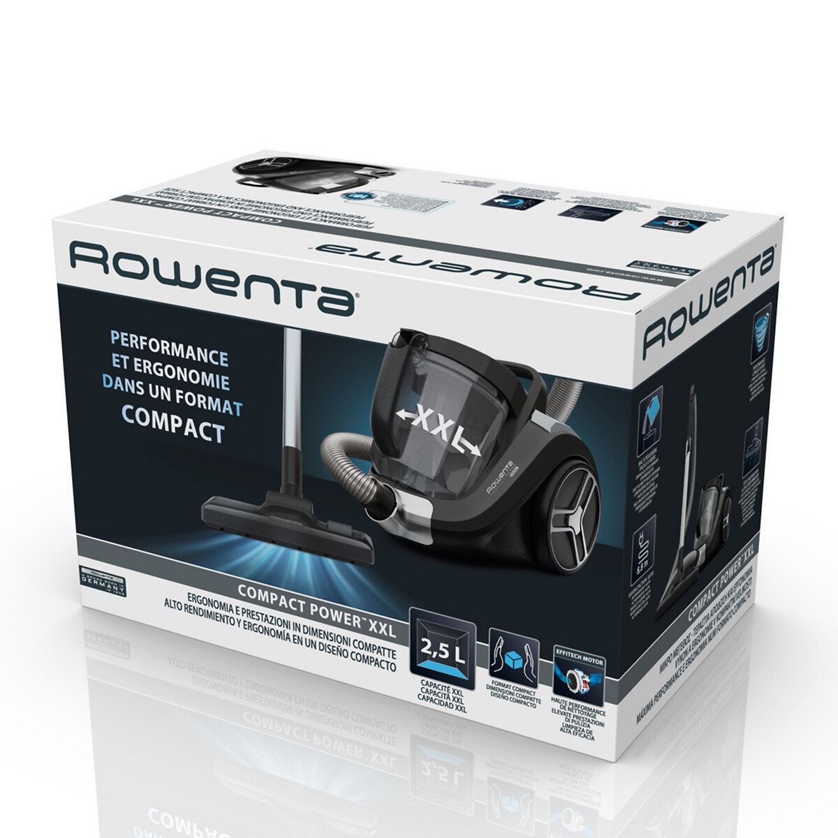 Rowenta - Aspirateur sans sac ROWENTA Compact Power XXL RO4825EA