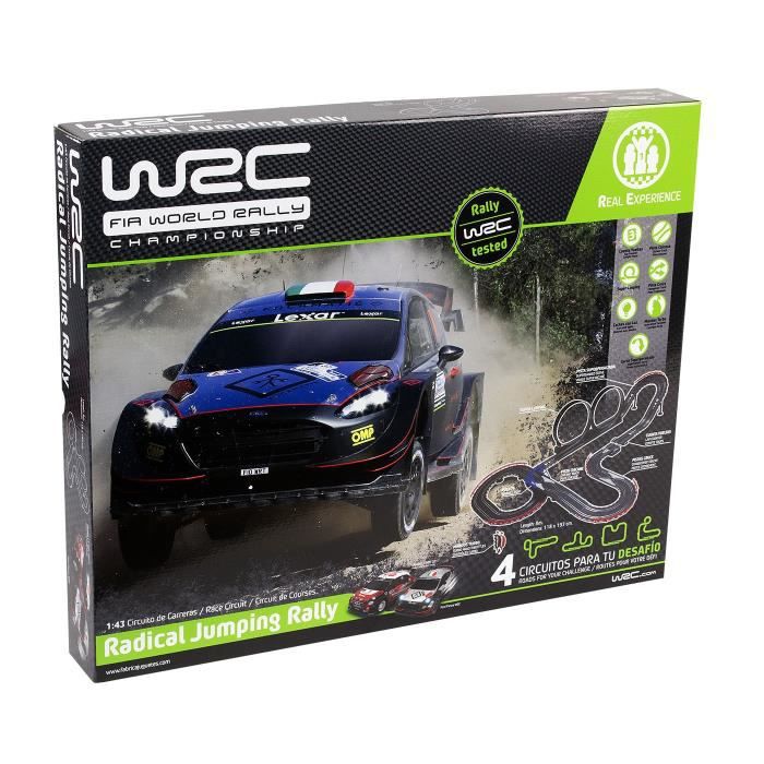 Circuit WRC World Rallye WRC : King Jouet, Garages et circuits WRC -  Véhicules, circuits et jouets radiocommandés