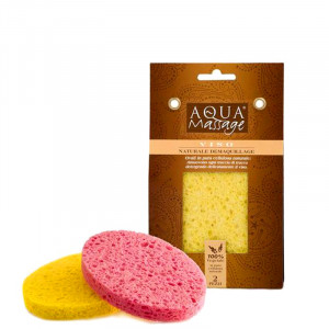 EPONGE DEMAQUILLANTE ARIX AQUA MASSAGE SET DE 2PCS-186
