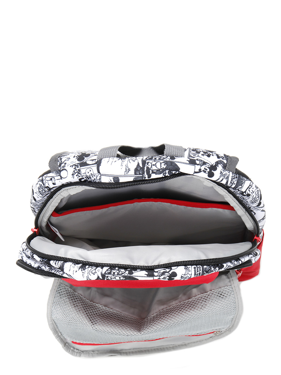SAC A DOS AMERICAN TOURISTER 15.6"- MICKEY COMIQUE -ROUGE/GRIS -120045 - Image 3