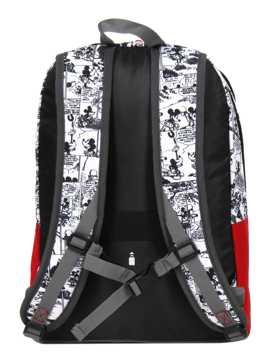 SAC A DOS AMERICAN TOURISTER 15.6"- MICKEY COMIQUE -ROUGE/GRIS -120045 - Image 4