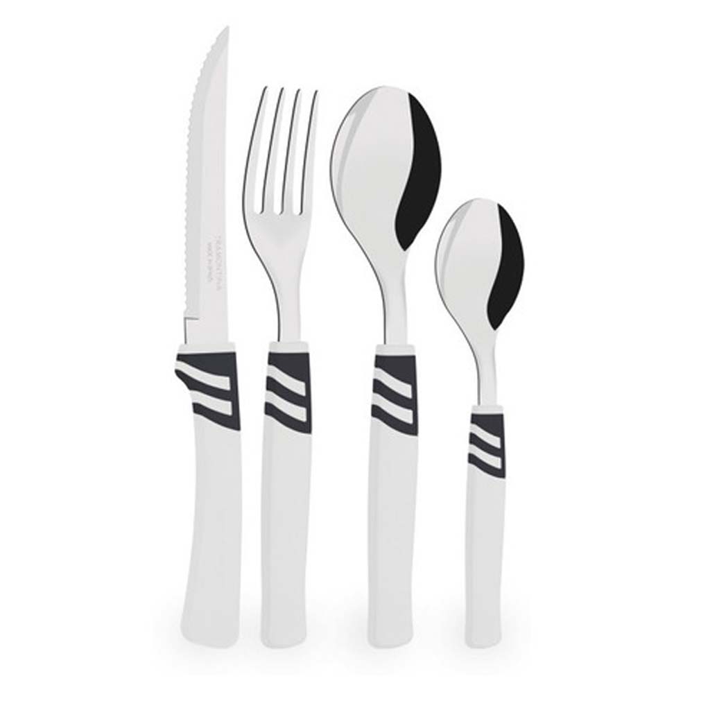 Ensemble de couverts en acier inoxydable -16 pcs Amalfi - Tramontina - Image 3