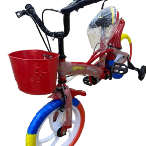 Vélo enfant multicolore de 14 pouces