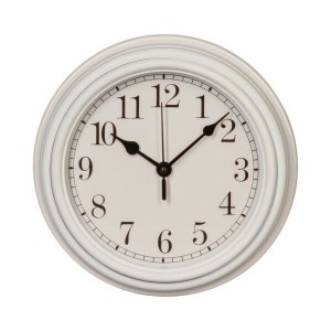 HORLOGE MURALE RONDE EN PLASTIQUE  - D22CCM