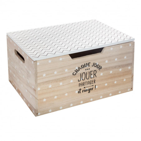 Lot de 3 Boites De Rangement En Bois - Image 4