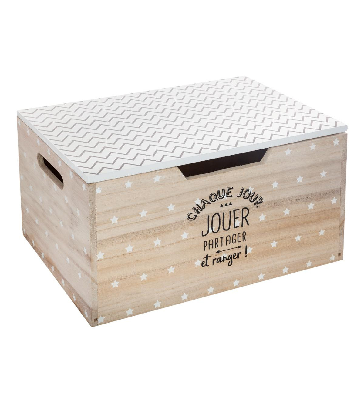 Lot de 3 Boites De Rangement En Bois - Image 3