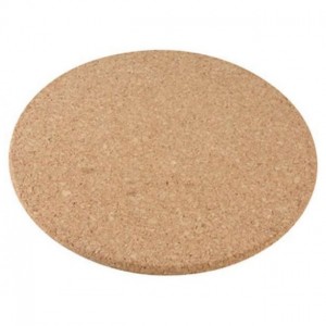 Sous-verre en liège rond-19cm-nature-fackelman 30991