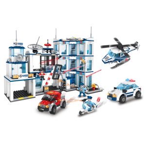 BLOC DE CONSTRUCTION DE POLICE - 950PCS +3ANS