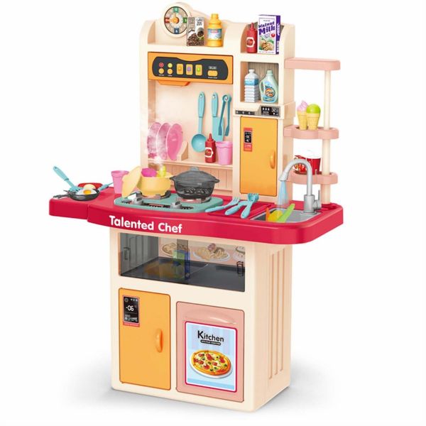 Dinette - cuisine,Jouets de simulation de cuisine pour enfants,ustensiles  de cuisine,kit de four à barbecue,mini - 95pcs[A9755] - Cdiscount Jeux -  Jouets