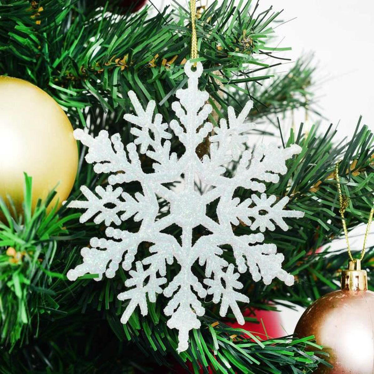 Barrettes de Noël Flocons - Decocot: decoration et accessoires en