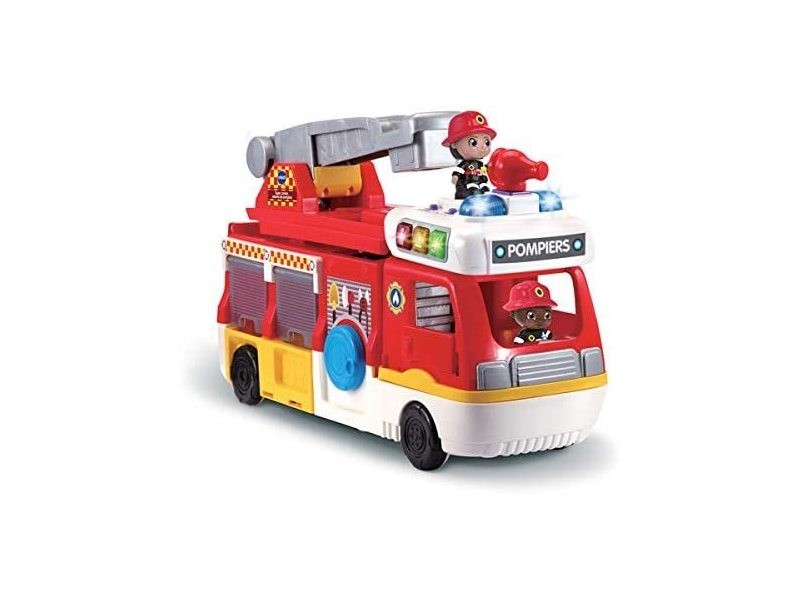 Tut Tut Copains - Camion caserne de pompiers, un super camion de pompiers 2  en 1 !
