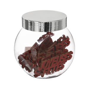 Décoration de table imprime pm joyeuses fetes-12pcs-paillete rouge