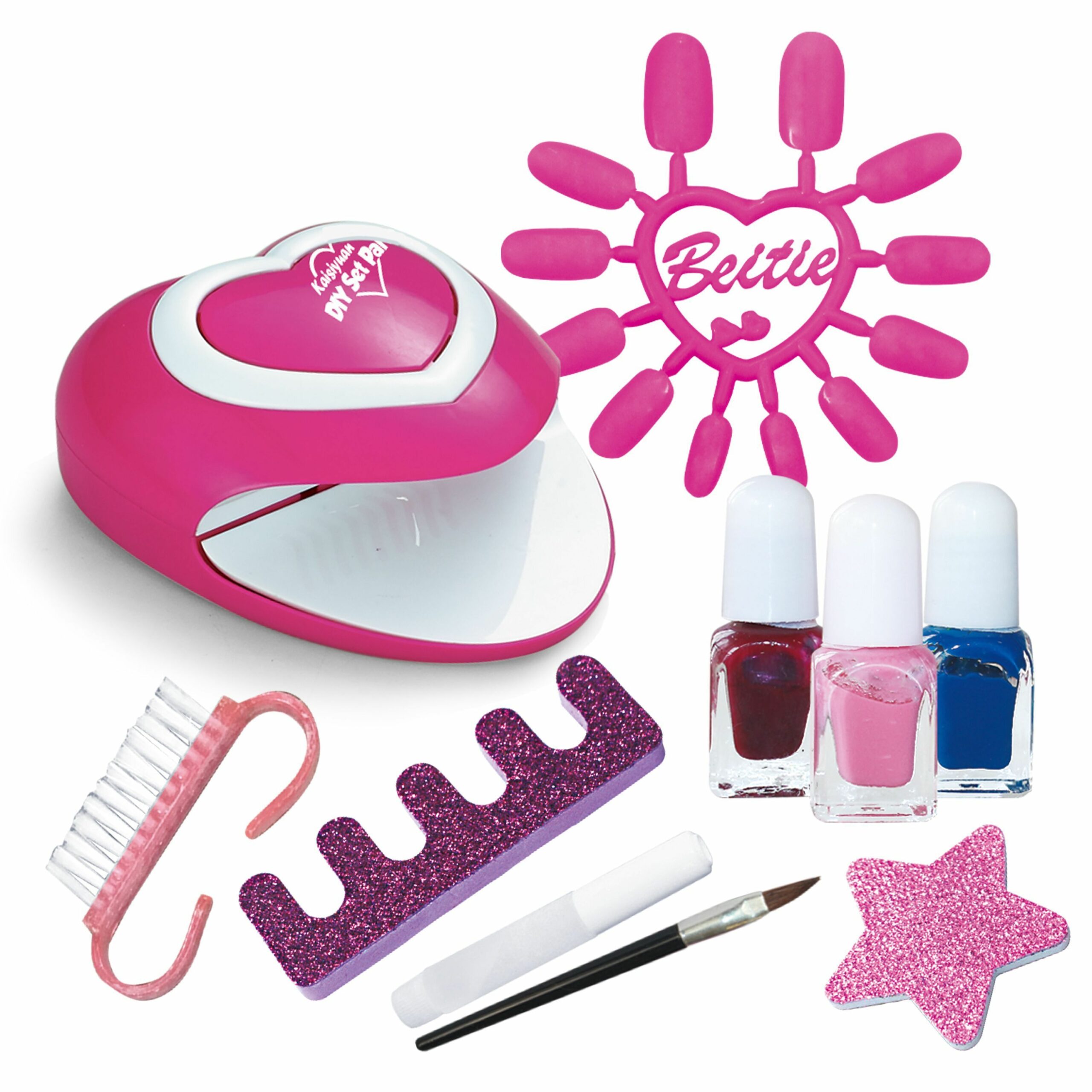 JEU DIY NAIL - LITTLE GIRLS KIT MANUCURE GEL+6ANS - Image 2