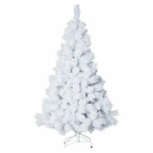 Sapin artificiel de Noël 80 cm Blanc