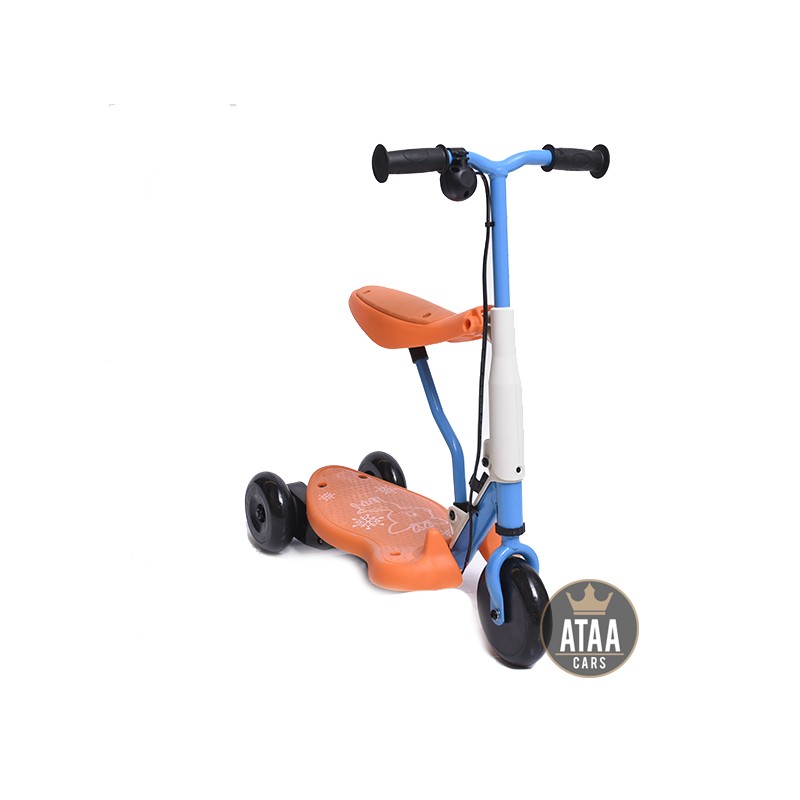 Trottinette électrique 3 roues-6v-30w-clio orange – Orca