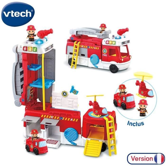 Camion de pompier et sa voiture (super pompier barnabé) - VTECH