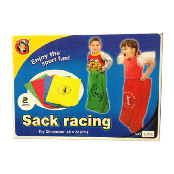 Jeu sack racing sac de course-2pcs-48x72cm+6ans