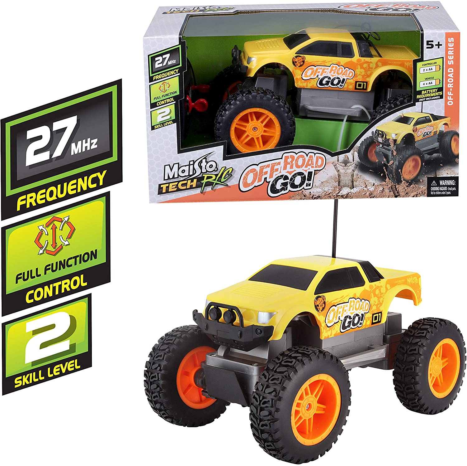 4X4 BIGFOOT RADIOCOMMANDEE OFFROAD GO +5ANS -ASST