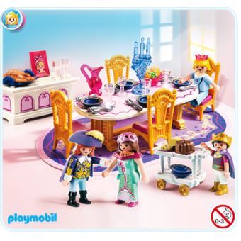 Playmobil Princesse Salle A Manger Royale-70pcs+4ans – Orca