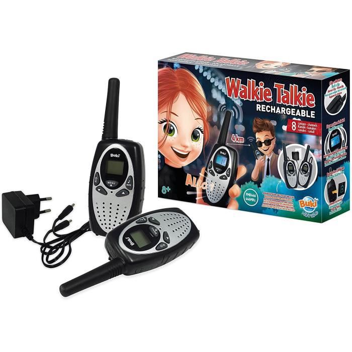 Talkie walkie rechargeable 4km-8 canaux-8ans – Orca