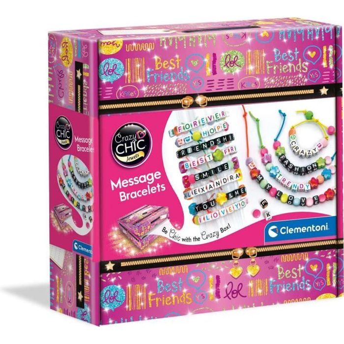 Clementoni - La machine à bracelets Princesses