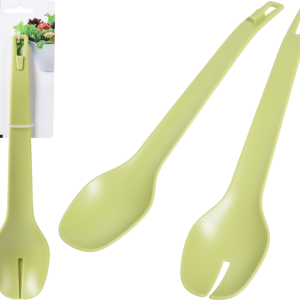 COUVERTS A SALADE EN PLASTIQUE SET 2PCS