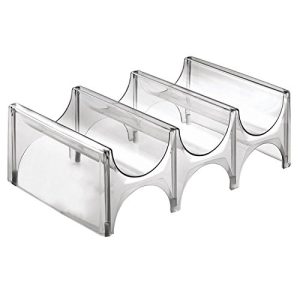 PORTE BOUTEILLE EN PLASTIQUE TRANSPARENT 3 BOUTEILLES