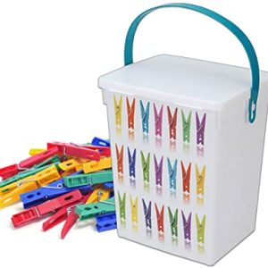 Boite de rangement pour pince a linge en plastique