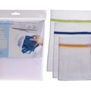 SAC A LINGE PLIABLE SET DE 3PCS POLYESTER -53X46CM
