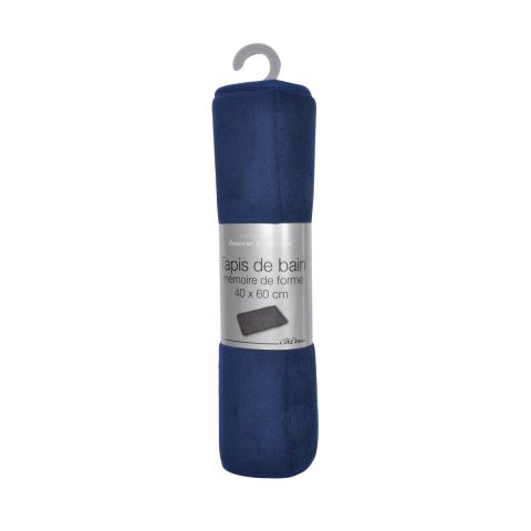 TAPIS CONTOUR WC MEMOIRE DE FORME MICROFIBRE GALET 45X50 CM - KAKI