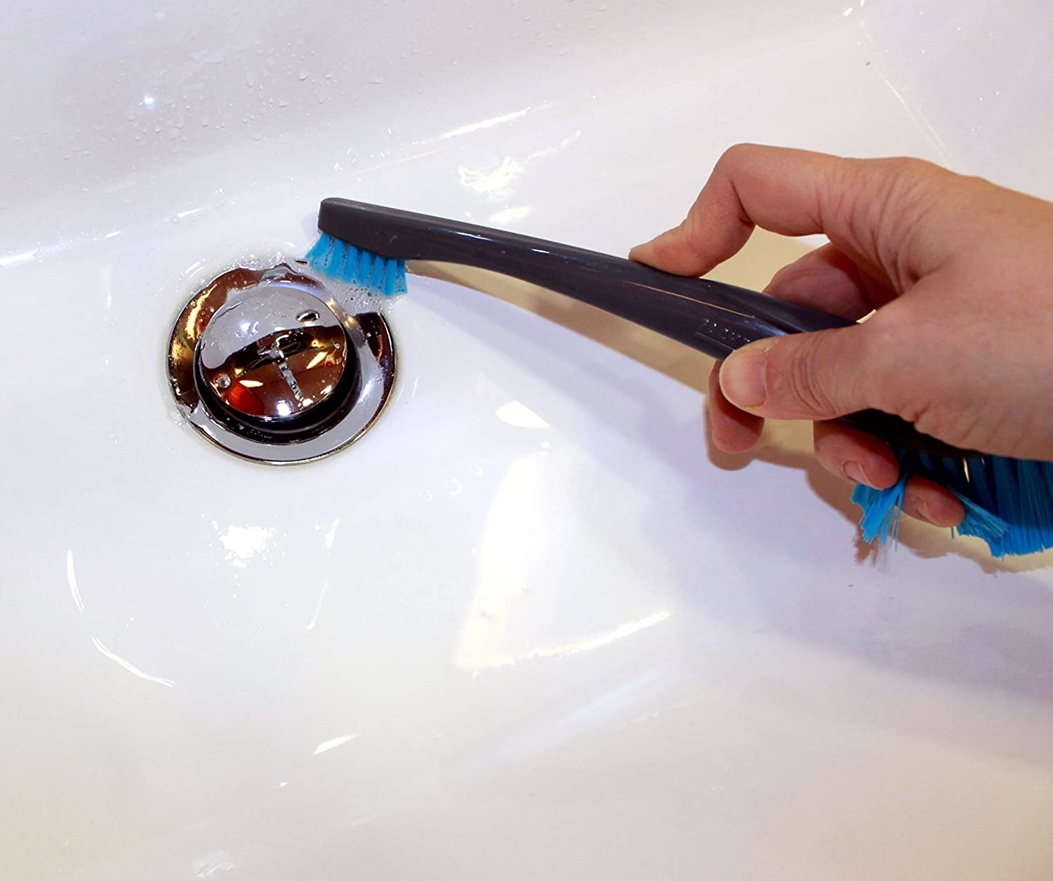 BROSSE POUR EVIERS ET CARREAUX 2EN1-FACKELMANN - Image 2