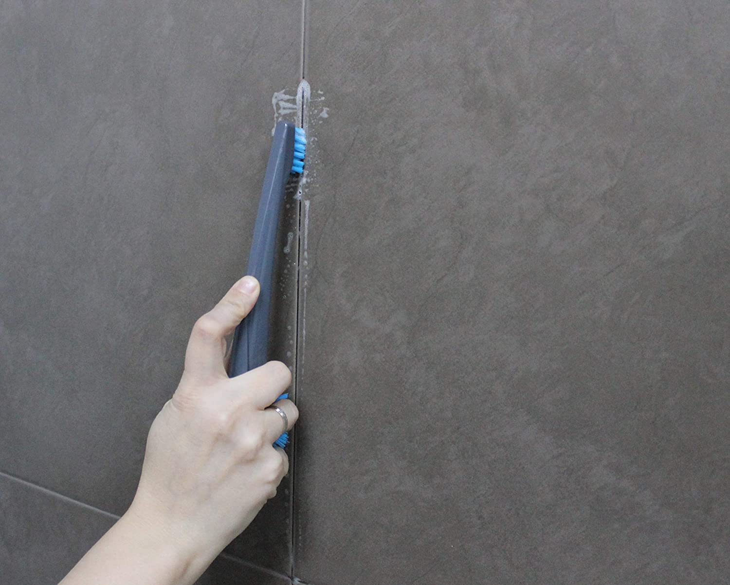 BROSSE POUR EVIERS ET CARREAUX 2EN1-FACKELMANN - Image 3