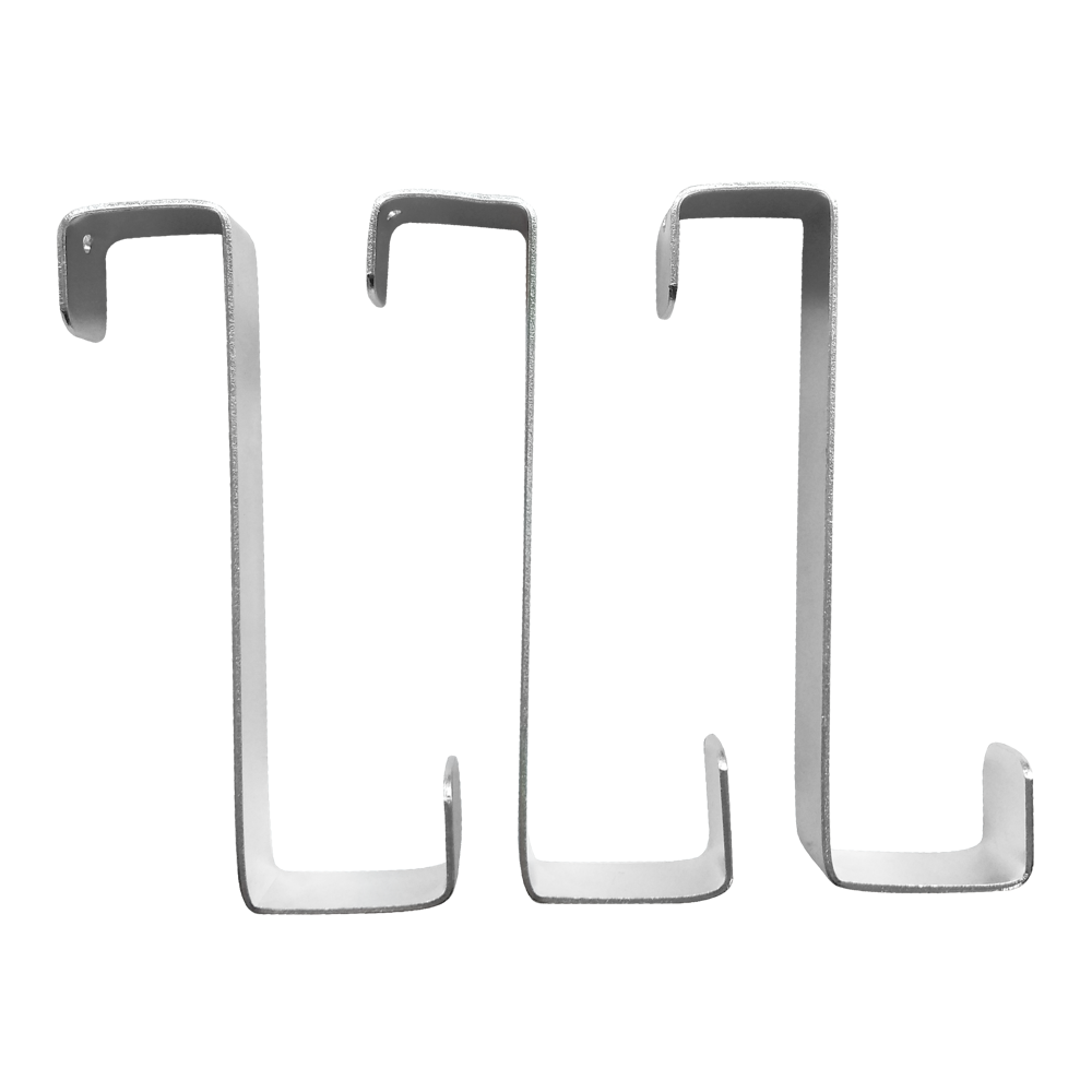 CROCHET EN INOX SET DE 3PCS-FACKELMANN