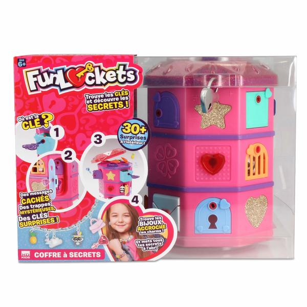 kd kids funlockets coffre a secrets+30 surprises+6ans – Orca