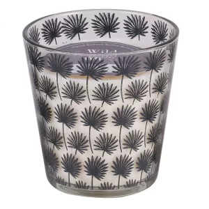 Bougie parfumée-260g-dans photophore en verre