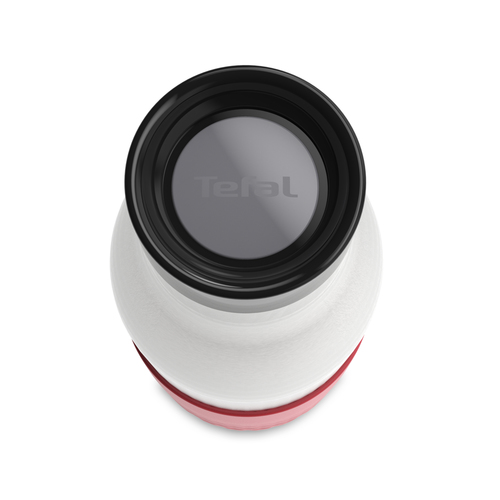 GOURDE TEFAL-0.5L EN INOX BLUDROP AVEC POCHETTE EN SILICONE CORAIL – Image 5