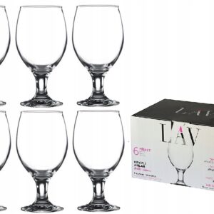 VERRE A BIERE MISKET-400CC-SET DE 6PCS