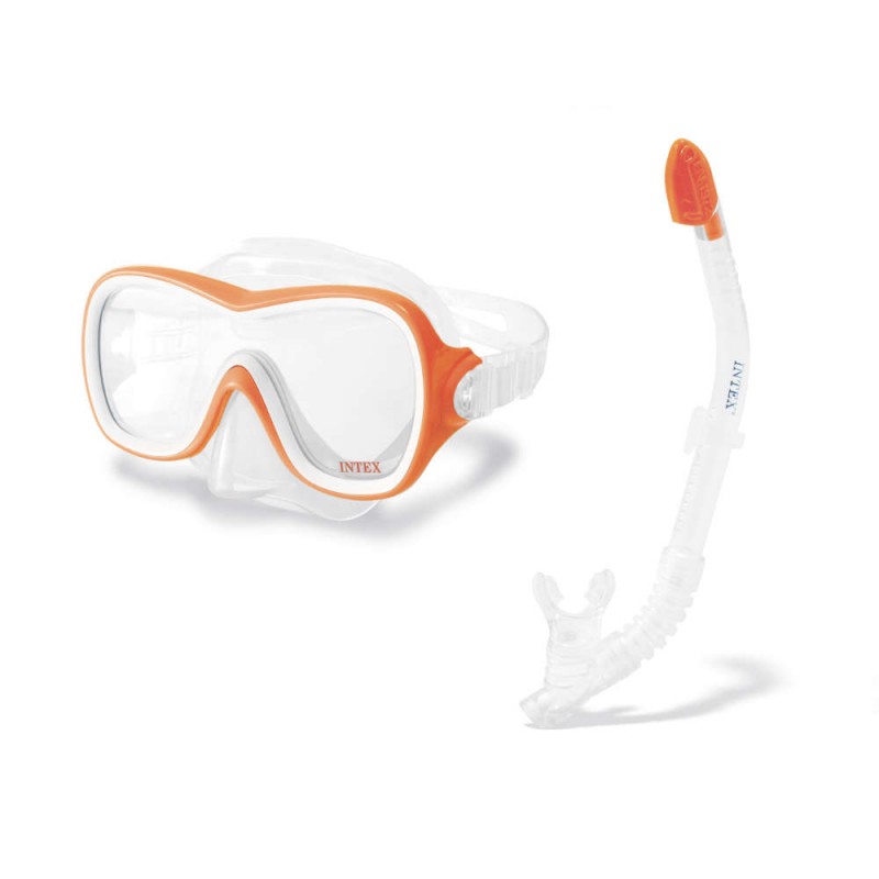 MASQUE ET TUBE WAVE RIDER - JAUNE- INTEX - Image 3