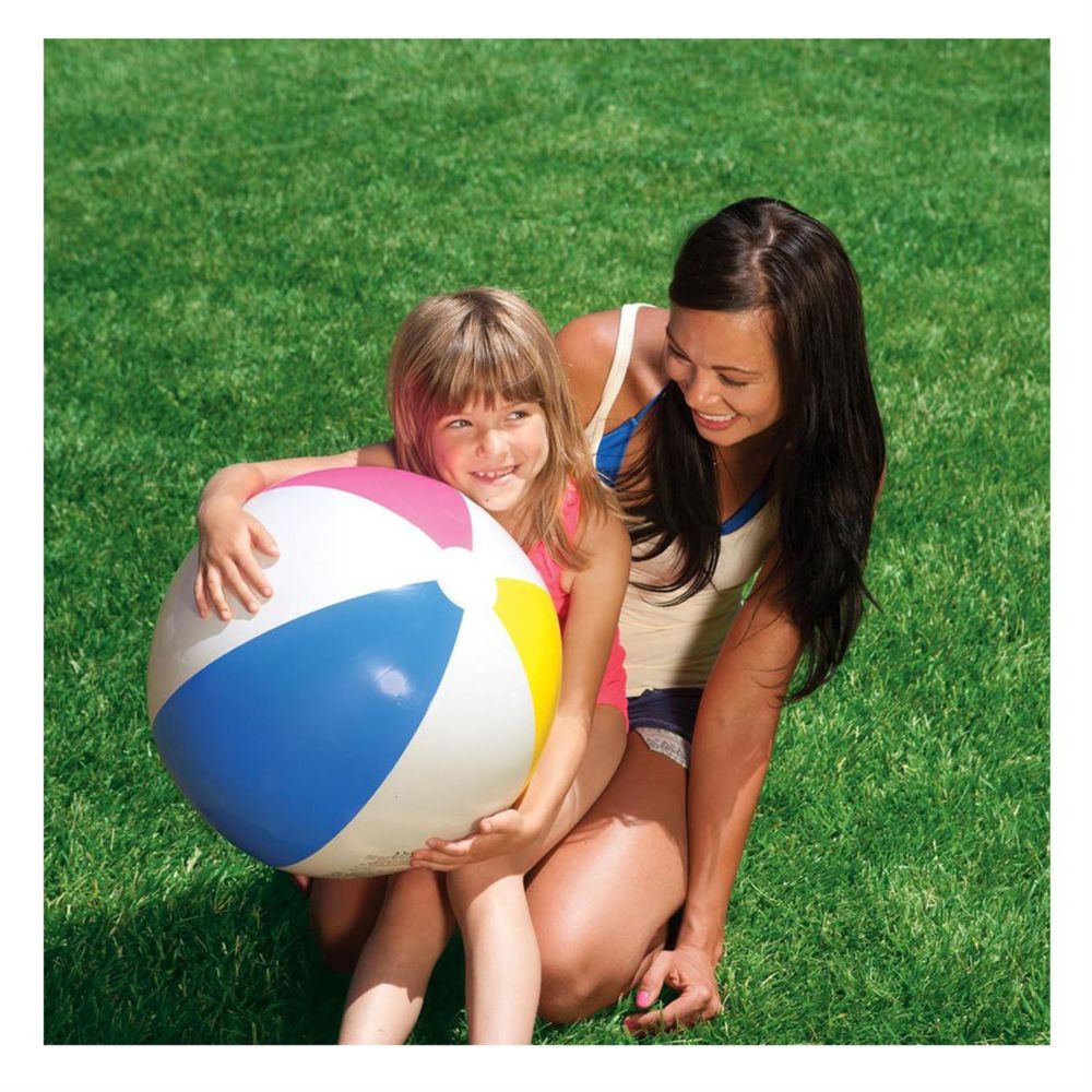 Intex - Ballon Gonflable Coloré - Jeux de piscine - Rue du Commerce