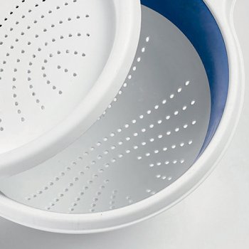 PASSOIRE A RIZ EN PLASTIQUE-TOSCA-BLEU PALACE – Image 2