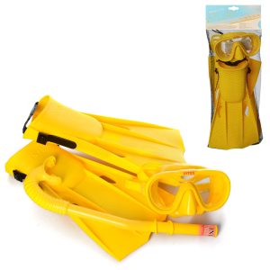 KIT DE PLONGEE MASTER CLASS-JAUNE-INTEX