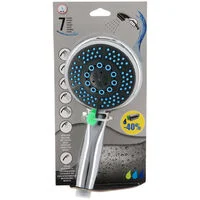 Douchette universelle en plastique chrome 7 fonctions-3216102