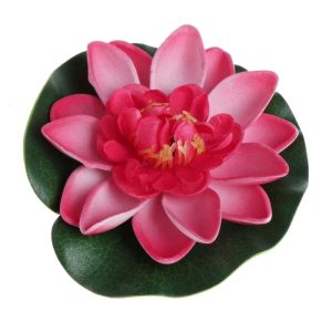 FLEUR DE LOTUS FLOTTANTE 28CM-ASST